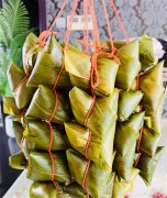 包粽子发朋友圈的说说