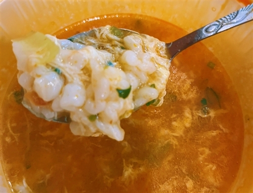 早餐疙瘩汤的微信说说