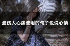 最伤人心痛流泪的句子说说心情 伤感心痛流泪的说说