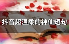 抖音超温柔的神仙短句(83句)