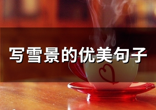 写雪景的优美句子(精选50句)