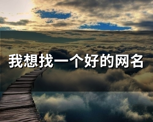 我想找一个好的网名(精选70个)(我想找一个好的微信名字)