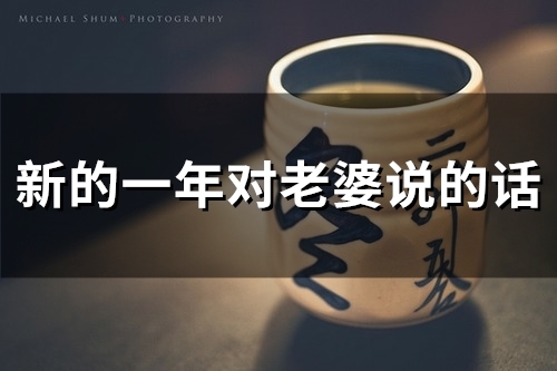 新的一年对老婆说的话(77句) 新的一年对老婆说的话(77句)