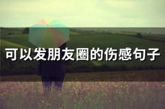 可以发朋友圈的伤感句子(精选51句)