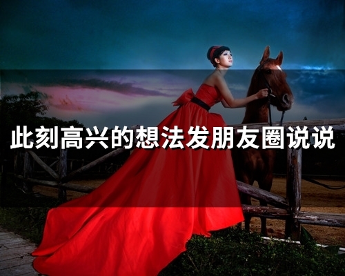 此刻高兴的想法发朋友圈说说(64句)