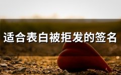 适合表白被拒发的签名(69个)
