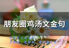 朋友圈鸡汤文金句(精选59句)