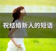 祝结婚新人的短语(62句)