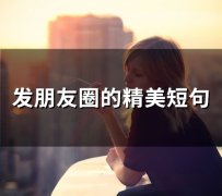 发朋友圈的精美短句(61句)