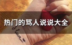 热门的骂人说说大全(50句)