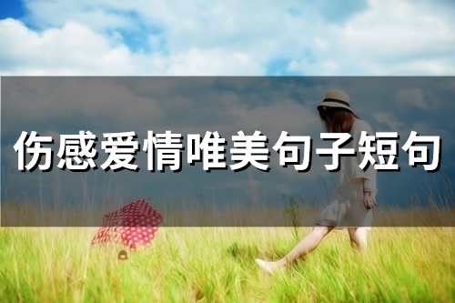 伤感爱情唯美句子短句(精选60句)