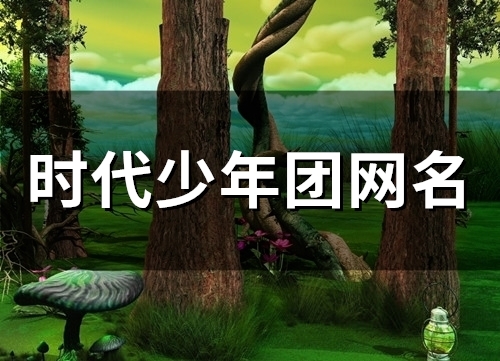 时代少年团网名(74个)