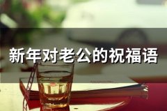 新年对老公的祝福语(精选50句)