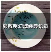 郭敬明幻城经典语录(精选62句)