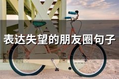 表达失望的朋友圈句子(精选66句)