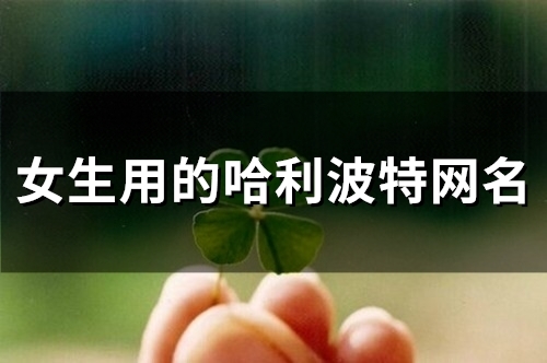 女生用的哈利波特网名(精选69个)(女生用的哈利波特网名英文)