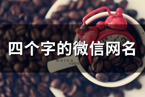四个字的微信网名(336个)(四个字的微信网名女生)