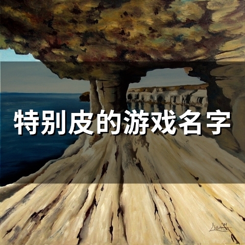 特别皮的游戏名字(174个)(2018很皮的游戏名)