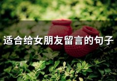 适合给女朋友留言的句子(72句)