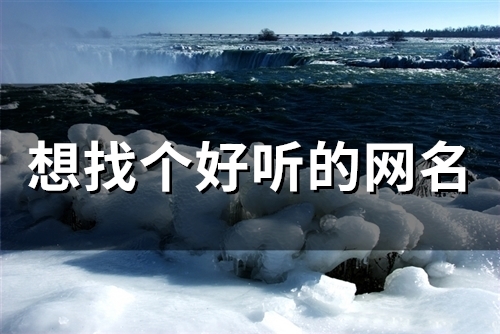 想找个好听的网名(精选662个)