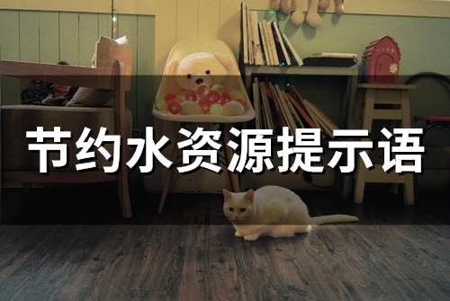节约水资源提示语(精选69句)