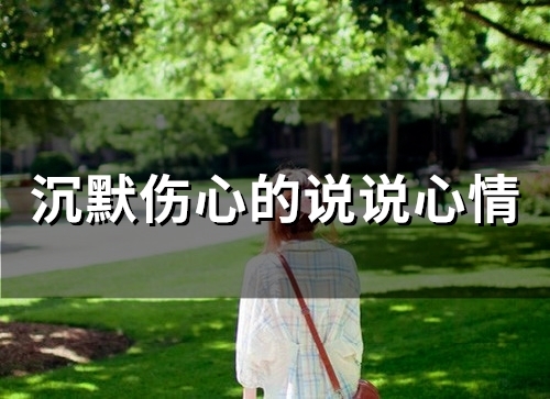 沉默伤心的说说心情(81句)