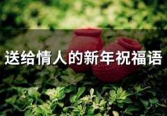 送给情人新年祝福的短信