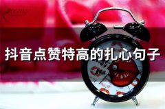 抖音点赞特高的扎心句子 抖音最近很火的句子