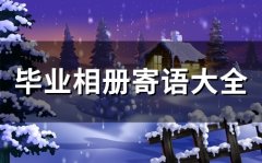 小学毕业相册寄语大全