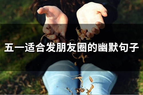 五一的语句发朋友圈最幽默语句(五一发朋友圈的精美句子五一最火的句子)