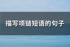 描写项链短语的句子(必备68句)
