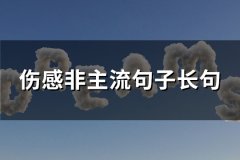 伤感非主流句子长句(优选195句)