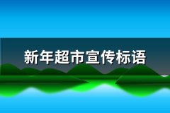 新年超市宣传标语(热门162句)