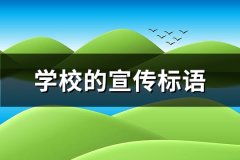 学校的宣传标语(实用469句)