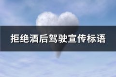 拒绝酒后驾驶宣传标语(推荐131句)