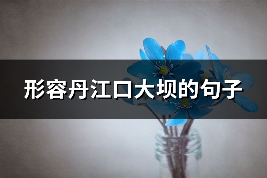 形容丹江口大坝的句子(优选65句)