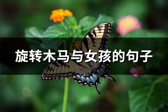 旋转木马与女孩的句子(精选42句)