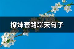 撩妹套路聊天句子(热门142句)