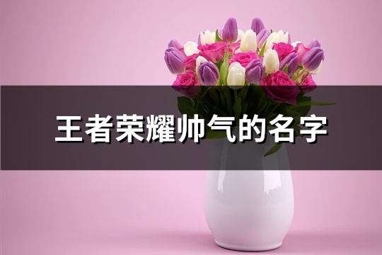 王者荣耀帅气的名字(精选146个)(王者荣耀帅气的头像)