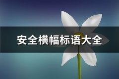 安全横幅标语大全(实用67句)