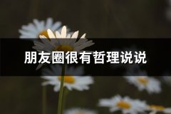 朋友圈很有哲理说说(推荐61句)