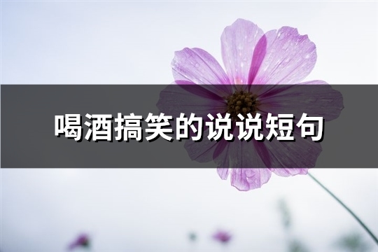 喝酒搞笑的说说短句(精选63句)