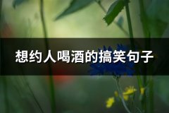 想约人喝酒的搞笑句子(共74句)