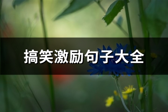 搞笑激励句子大全(推荐113句)