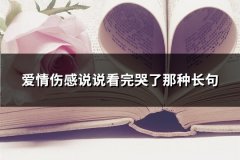 爱情伤感说说看完哭了那种长句(推荐66句)